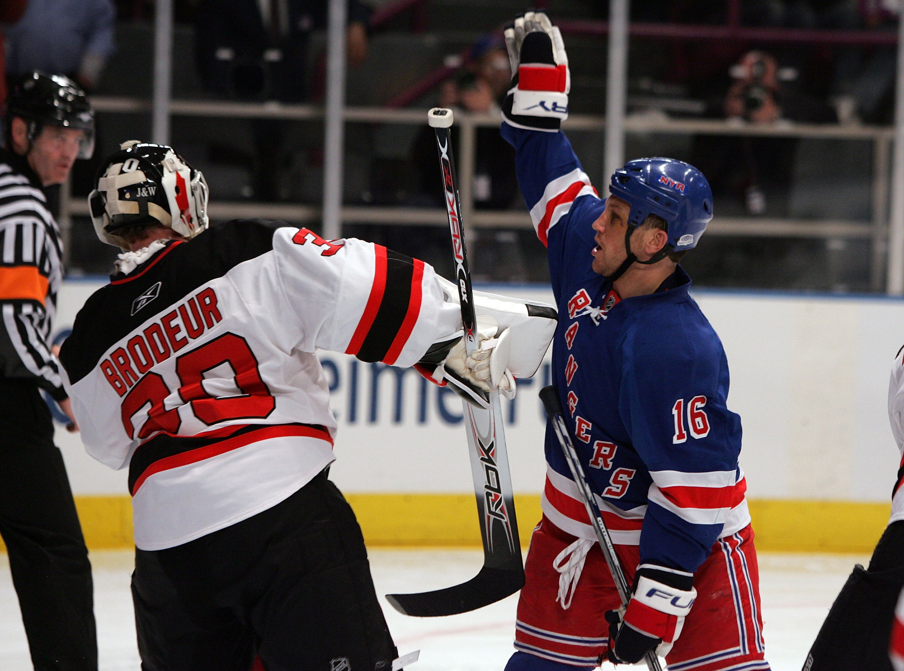 sean avery rangers jersey