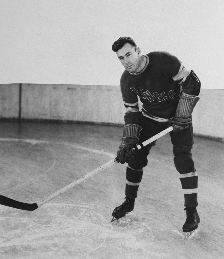 Bill Cook of the New York Rangers Hockey team, Jan. 27, 1934. (AP Photo)