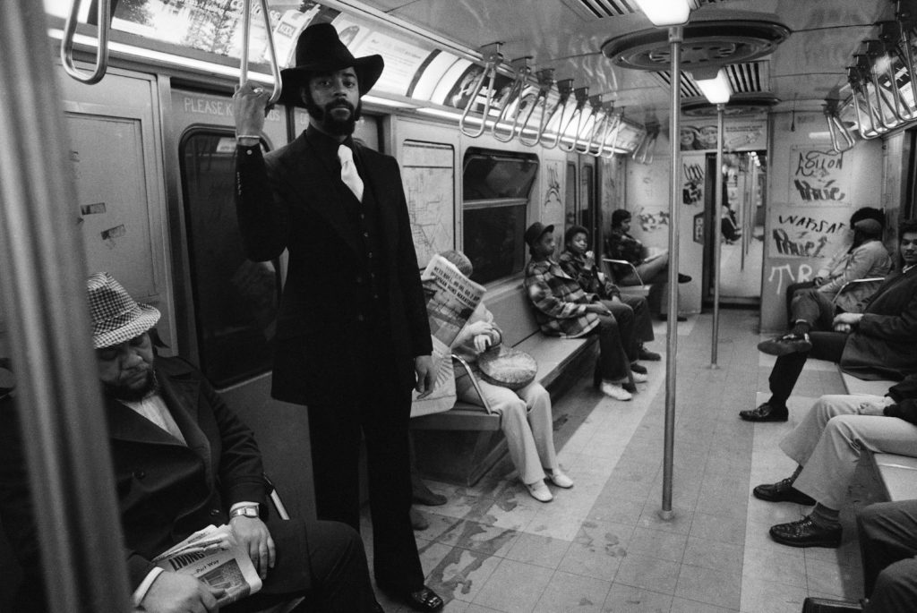 Walt "Clyde" Frazier, of the New York Knicks, owns a $20,000 Rolls-Royce but still takes the subway to work in New York on April 17, 1974. Frazier, who thrives on heavy traffic on a basketball floor, can't abide it on the New York streets. (AP Photo/Richard Drew)