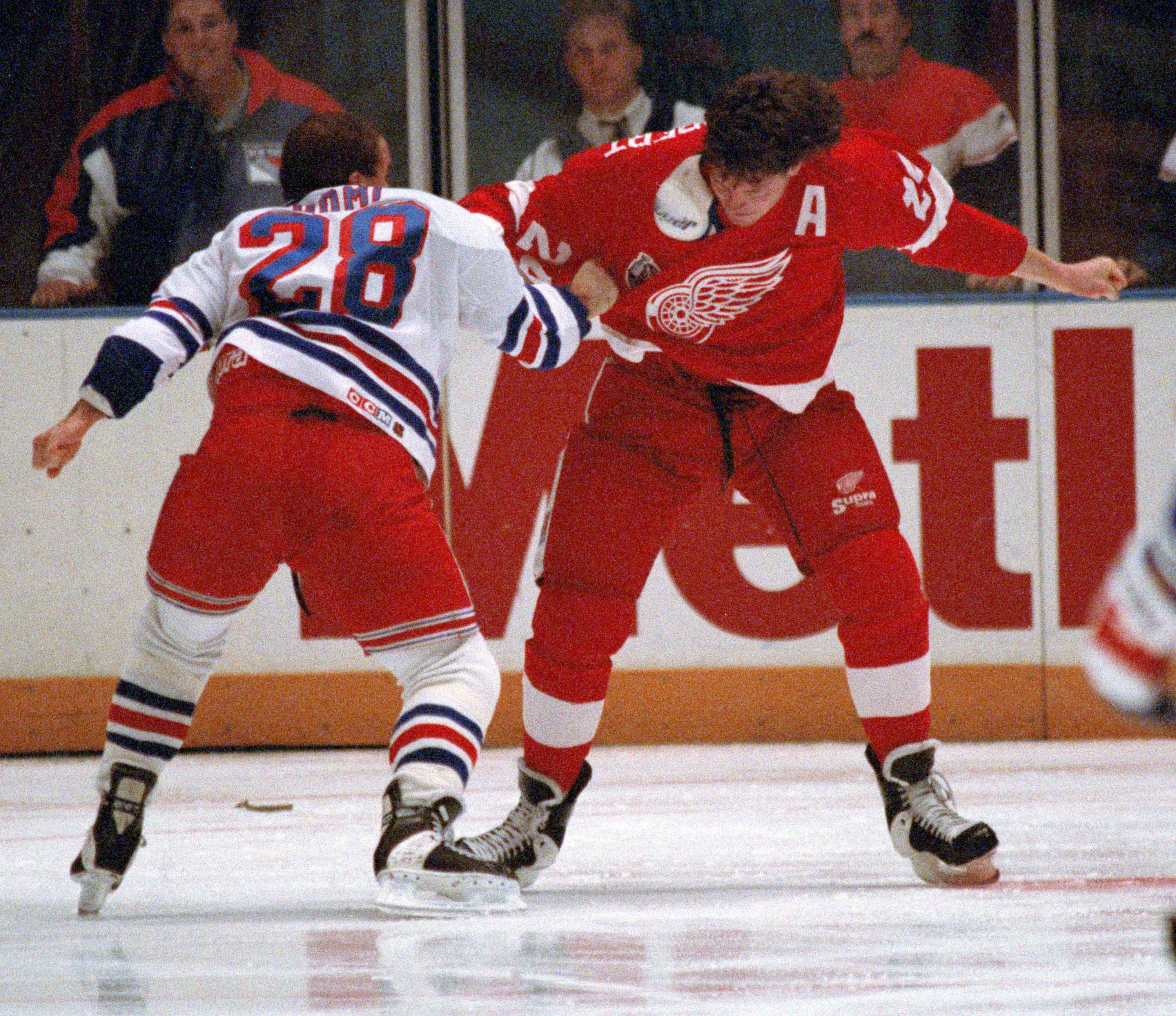 new york rangers fight