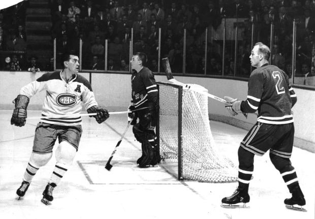 Rangers Irwin Canadiens Richard 1950