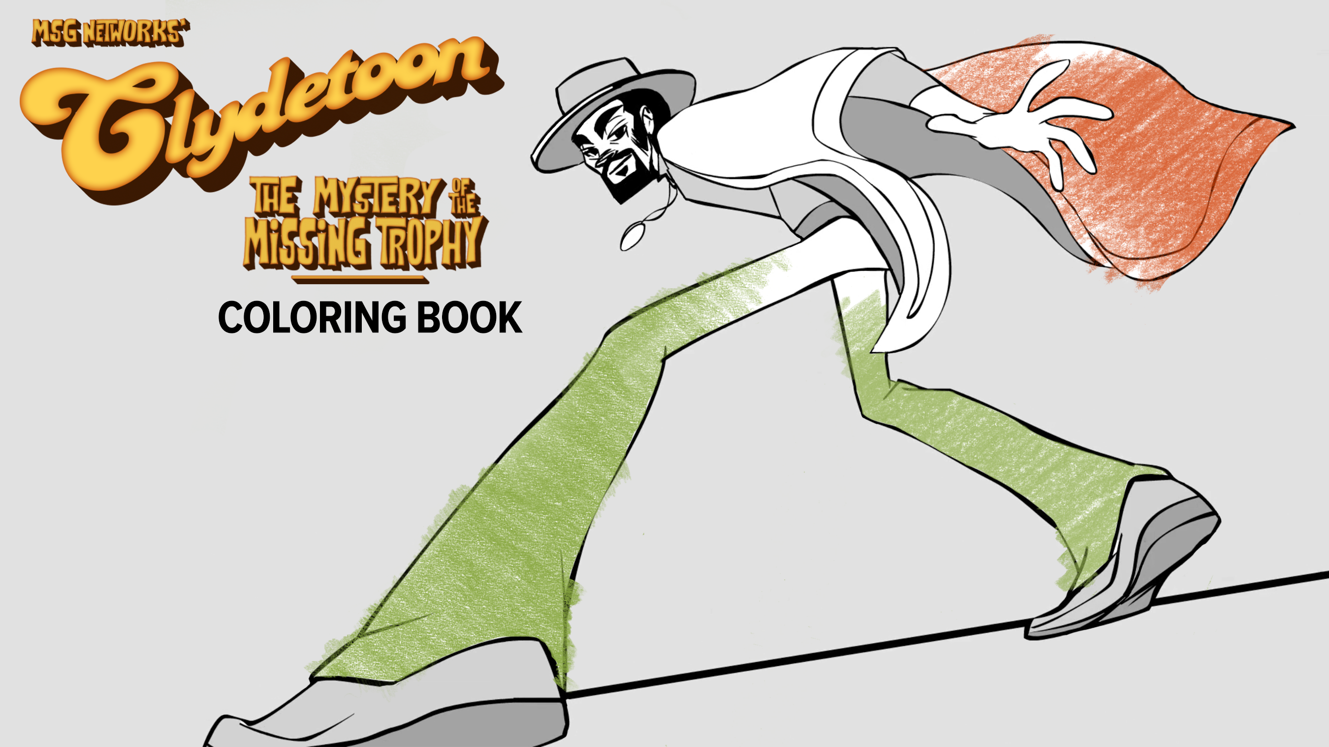 Clydetoon Coloring Book Cover