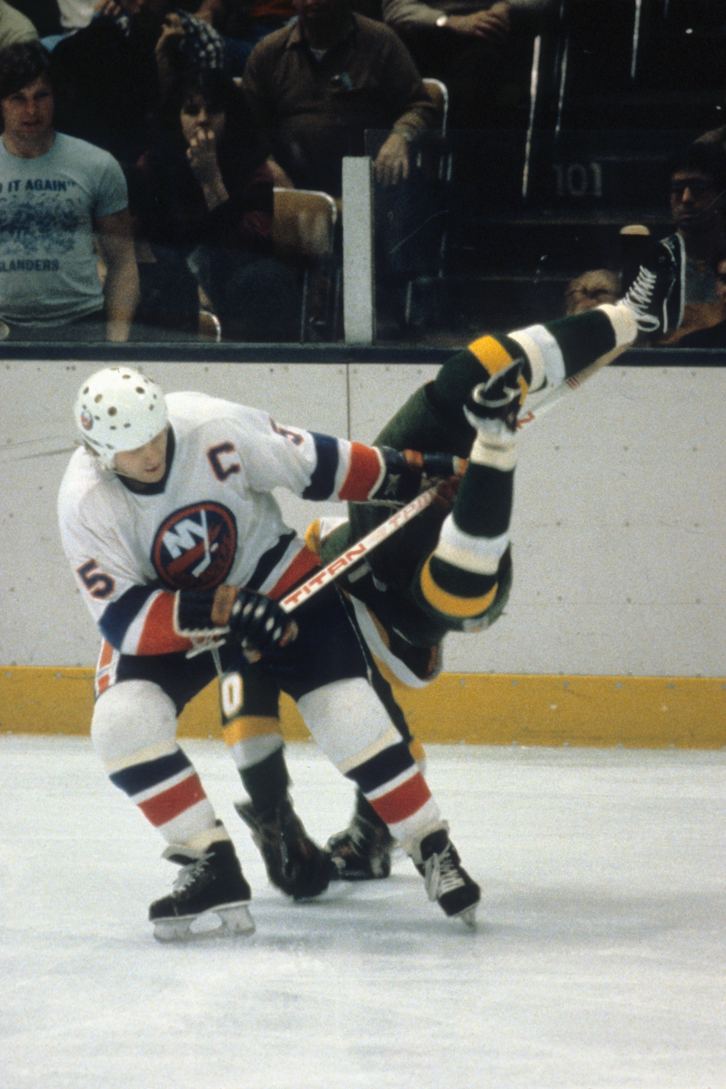 1981 Stanley Cup Finals - Minnesota North Stars v New York Islanders Denis Potvin Getty