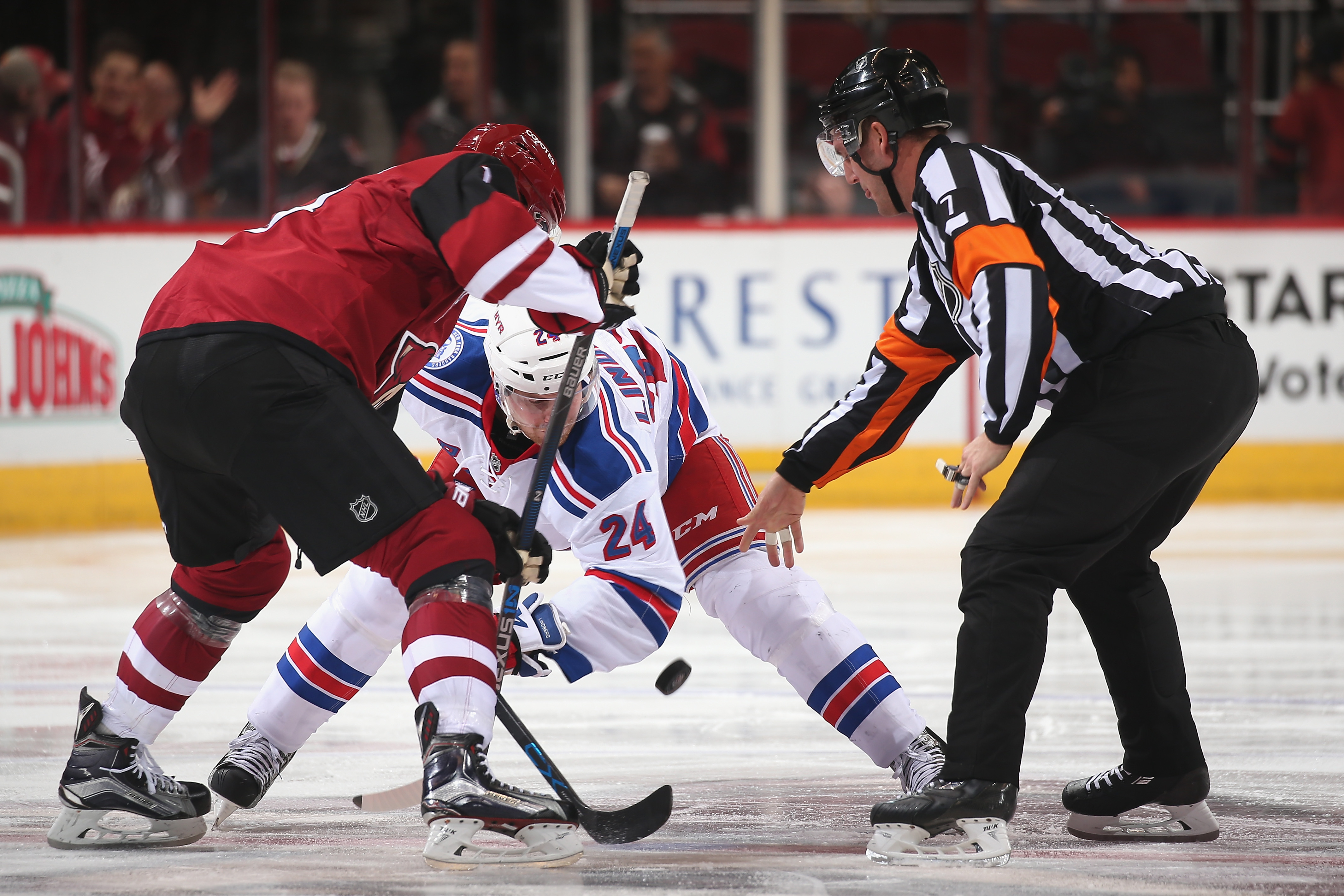 Rangers Lindberg Coyotes Away 122916 Getty