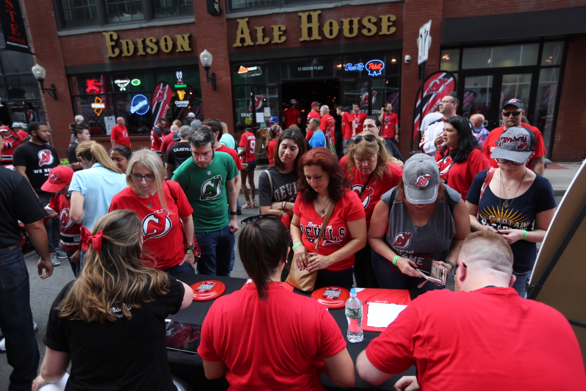 new jersey devils draft party