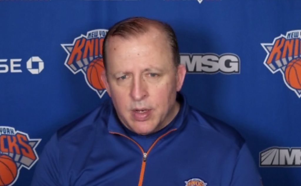 Thibodeau and Knicks Prepared to Make a Playoff Push - MSGNetworks.com